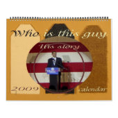 President Obama SCRAPBOOK VERHAAL 2009 Kalender (Hoes)
