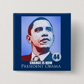 President Obama, Verandering is nu Button