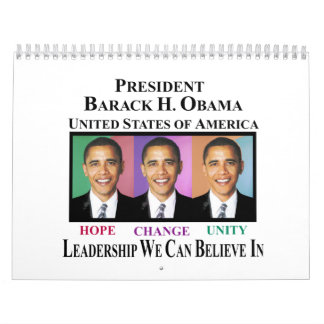 PRESIDENT OBAMA WINS CALENDER KALENDER