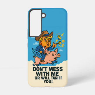 President om tarieven voor iedereen te hanteren samsung galaxy hoesje