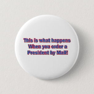 President-per-mail Ronde Button 5,7 Cm