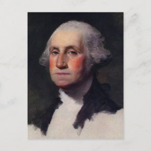  President portret van George Washington Briefkaart