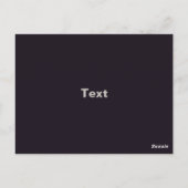  President portret van George Washington Briefkaart (Achterkant)