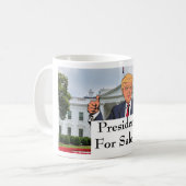 Président Pour La Vente De Café Mug (Devant gauche)