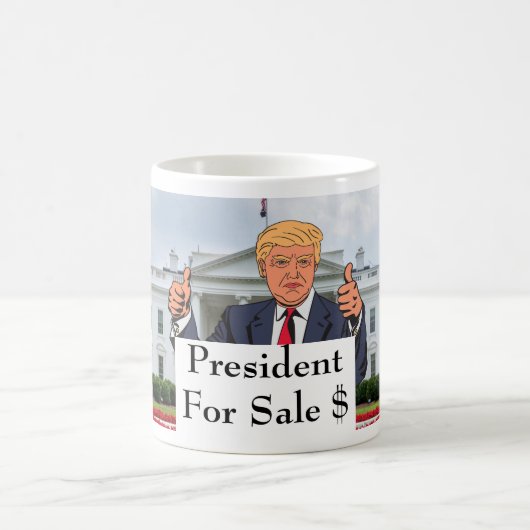 Président Pour La Vente De Café Mug (Centre)