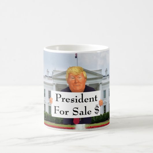 Président Pour La Vente De Café Mug (Centre)