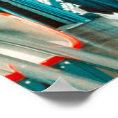 President Richard Nixon Bowling in het Witte Huis Poster (Hoek)