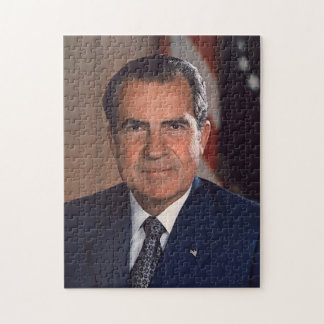 President Richard Nixon Jigzaag Puzzle Legpuzzel