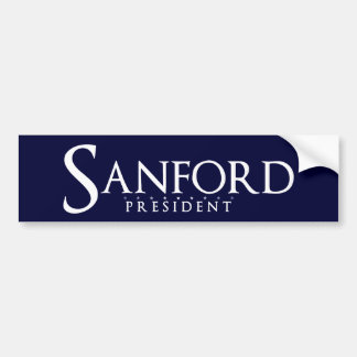 President Sanford 2012 Bumpersticker
