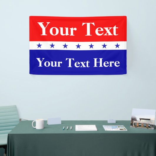 President selecteren spandoek (Beurs)