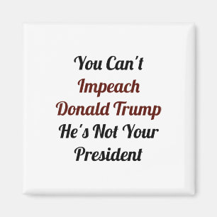 President Shirt Trump Cadeaus Kan Trump Niet Aankl Magneet