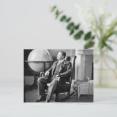 President Teddy Roosevelt Witte Huis Briefkaart (Staand voorkant)