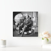 President Teddy Roosevelt  Witte Huis Vierkante Klok (Huis)