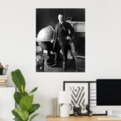 President Theodore Roosevelt Poster (Thuiskantoor)