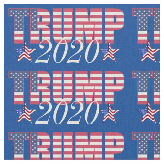 President Trump 2020 Pattern Fabric Stof