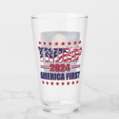 President Trump 2024 Glas (Achterkant)