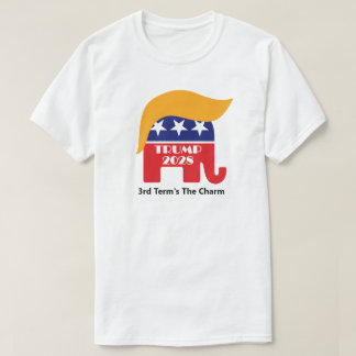 President Trump 2028 - De charme van de derde term T-shirt