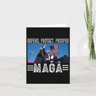 President Trump 45 47 Mega Protect Prosper Kaart