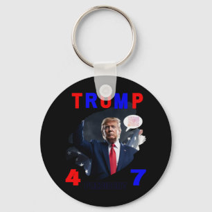 President Trump #47 Sleutelhanger