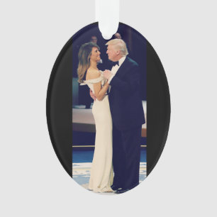 President Trump en Melania Dancing Ornament