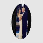President Trump en Melania Dancing Ornament (voorkant)