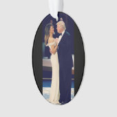 President Trump en Melania Dancing Ornament (voorkant)