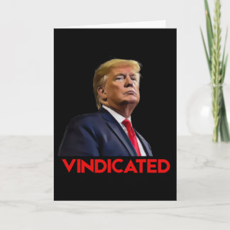 President Trump Gerechvaardigd  Kaart