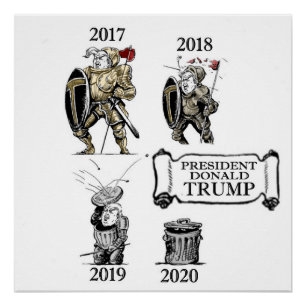 President Trump: Geschiedenis Perfect Poster