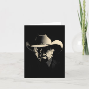 President Trump Hoofd Cowboy Verenigde Staten 2024 Kaart