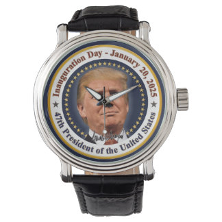 President Trump Inauguratiedag 20 januari 2025 Horloge