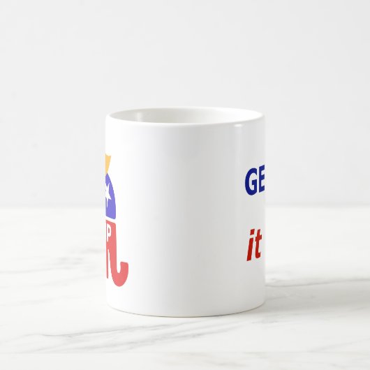 President Trump is Mok voor 'Getting it Don' (Center)