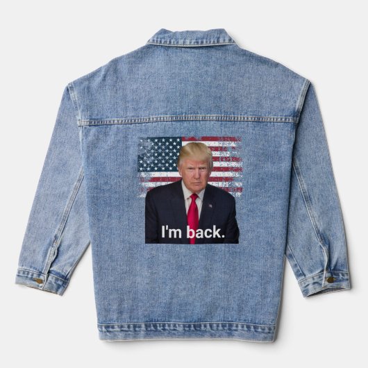 Président Trump Je Suis de Retour (Verso)