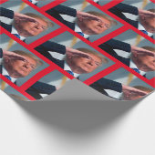 President Trump - Maak Amerika groot Cadeaupapier (Hoek)