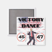 Président Trump Refridgerator Magnet Dance (Recto/Verso)