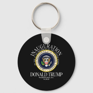 President Trump Seal Inauguratie 2025 47ste Washin Sleutelhanger