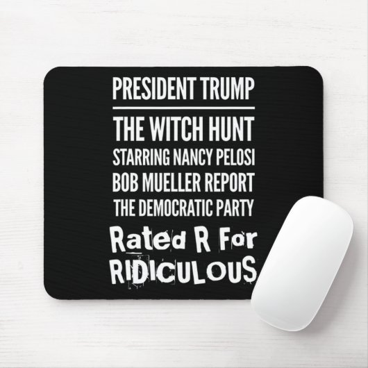 President Trump The Witch Hunt Nancy Pelosi Bob Mu Muismat (Met muis)