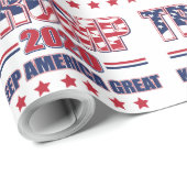 President Trump - Trump 2020 Cadeaupapier (Rol Hoek)