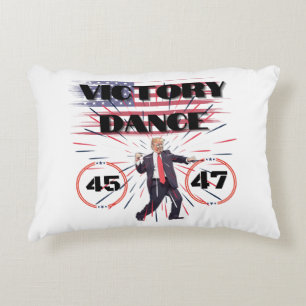 President Trump Victory Dance Accent Pillow Kussen