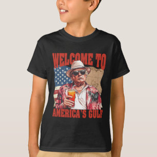 President Trump welkom in de Golf van Mexico T-shirt