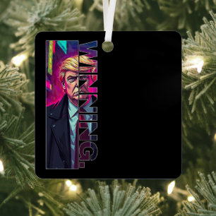 President Trump - WINNEN Metalen Ornament