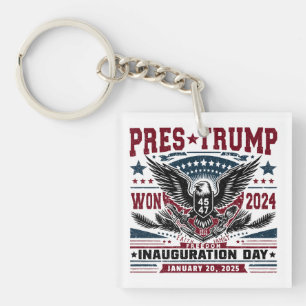 President Trump wint 2024 Sleutelhanger