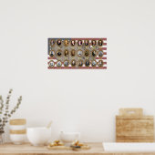 President US-A Poster (Keuken)