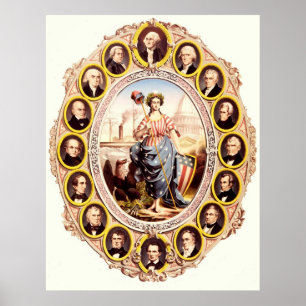 President van de Verenigde Staten Poster