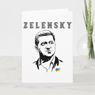 President van Oekraïne Volodymyr Zelensky Kaart