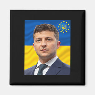 President van Oekraïne Volodymyr Zelensky - Sta bi Magneet