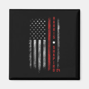 President Verkiezingen - vlag - Kamala Harris Magneet