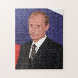 President Vladmir Poetin Portret Jigzaag Puzzle Legpuzzel