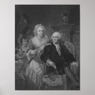 President Washington thuis Poster