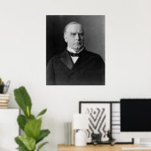 President William McKinley Poster (Thuiskantoor)