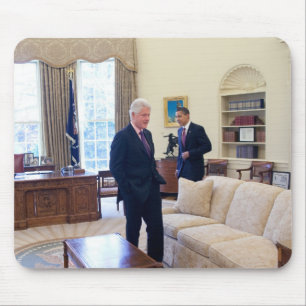 Presidenten Barack Obama & Bill Clinton Muismat
